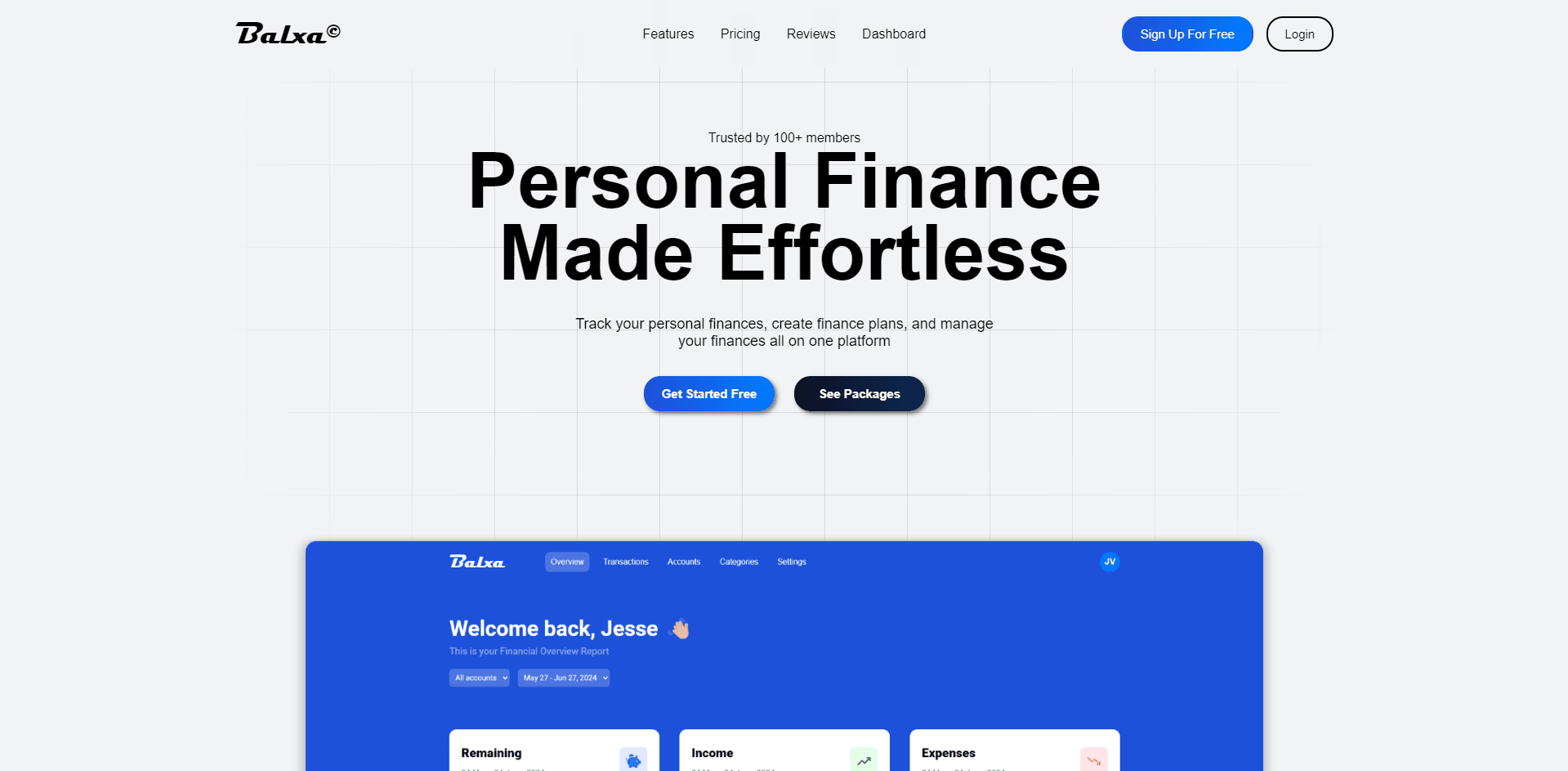 Finance Tracker Image